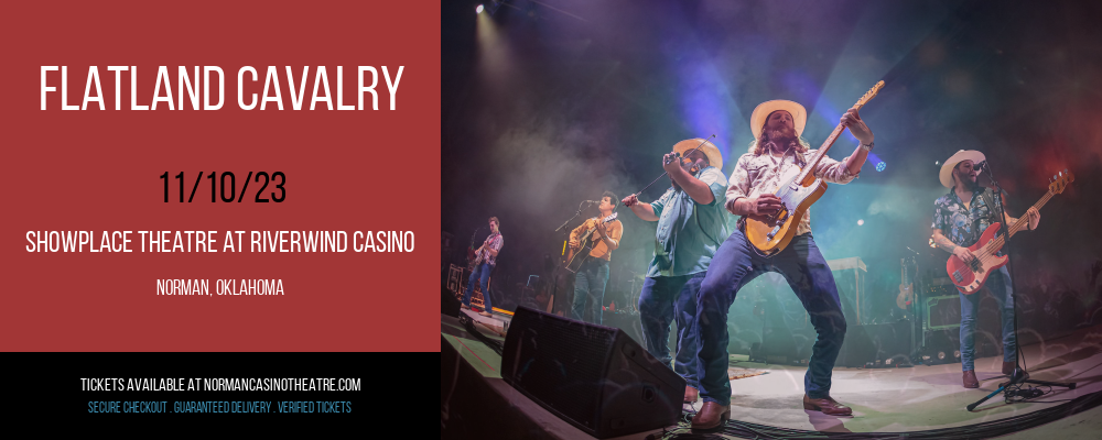 Flatland Cavalry at Showplace Theatre At Riverwind Casino