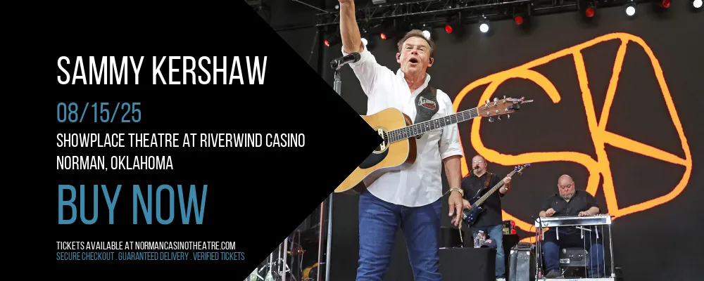 Sammy Kershaw at Showplace Theatre At Riverwind Casino